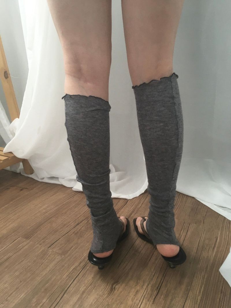 See-through leg warmer