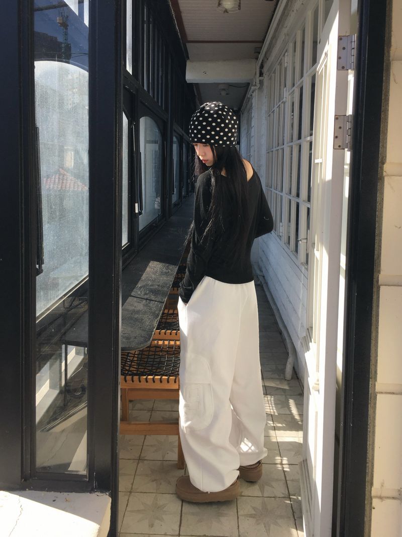 [SET] 99 Round Cargo Sweatpants (3c)
