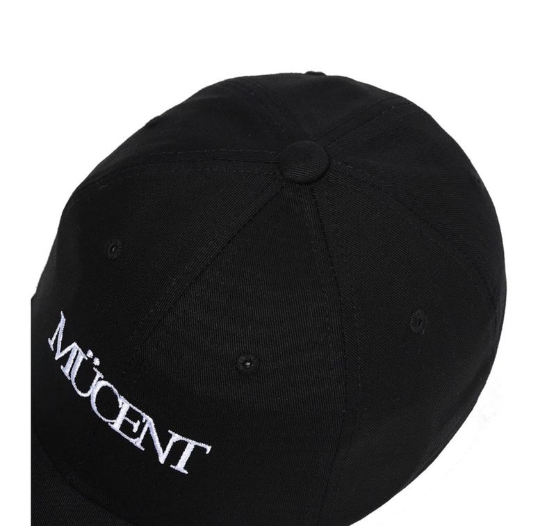 MUCENT シグニチャーレタリングロゴボールキャップ