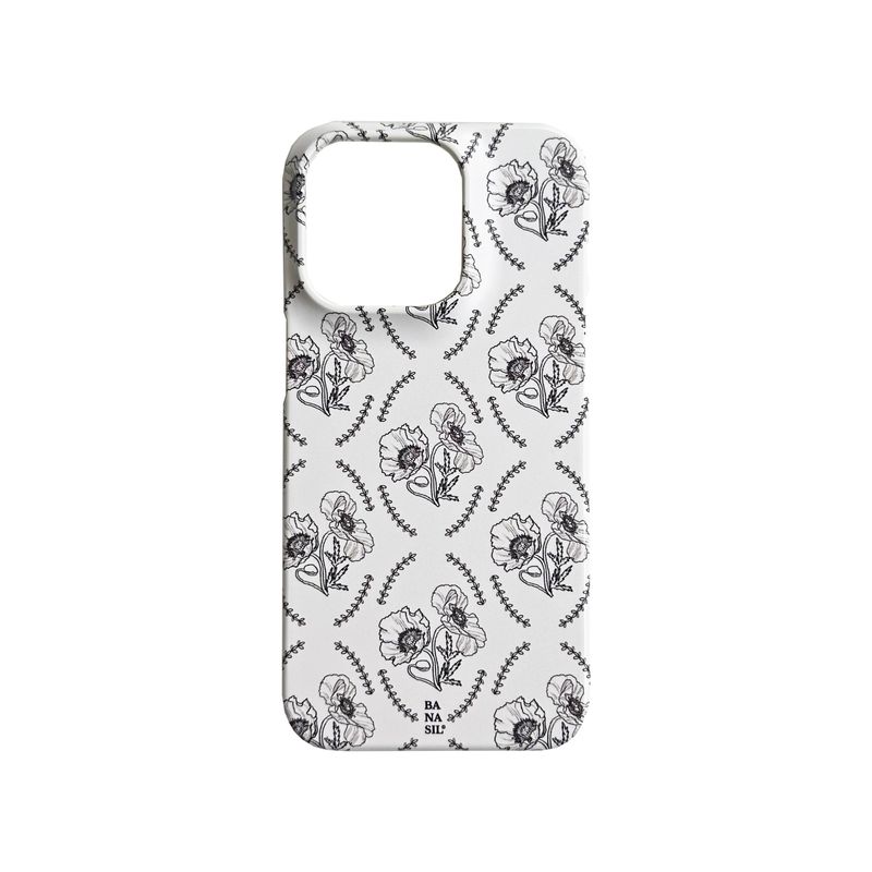 BANASIL SHOP（バナシルショップ）の「Poppy Drawing (Galaxy) Matt Hard Case（Smartphone Accessories）」