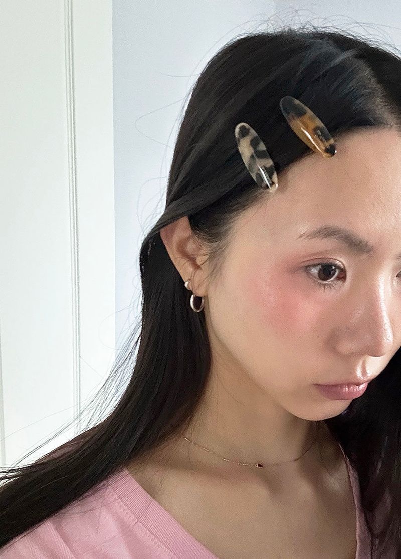 Mini point hair pin (9color)