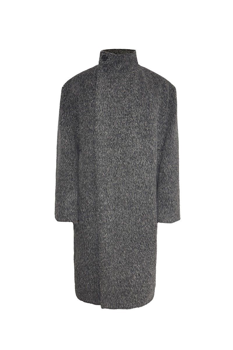 JCAESAR(ジュリウス・シーザー)の「Pleated Cocoon Wool Overcoat(Jackets/Outerwear)」