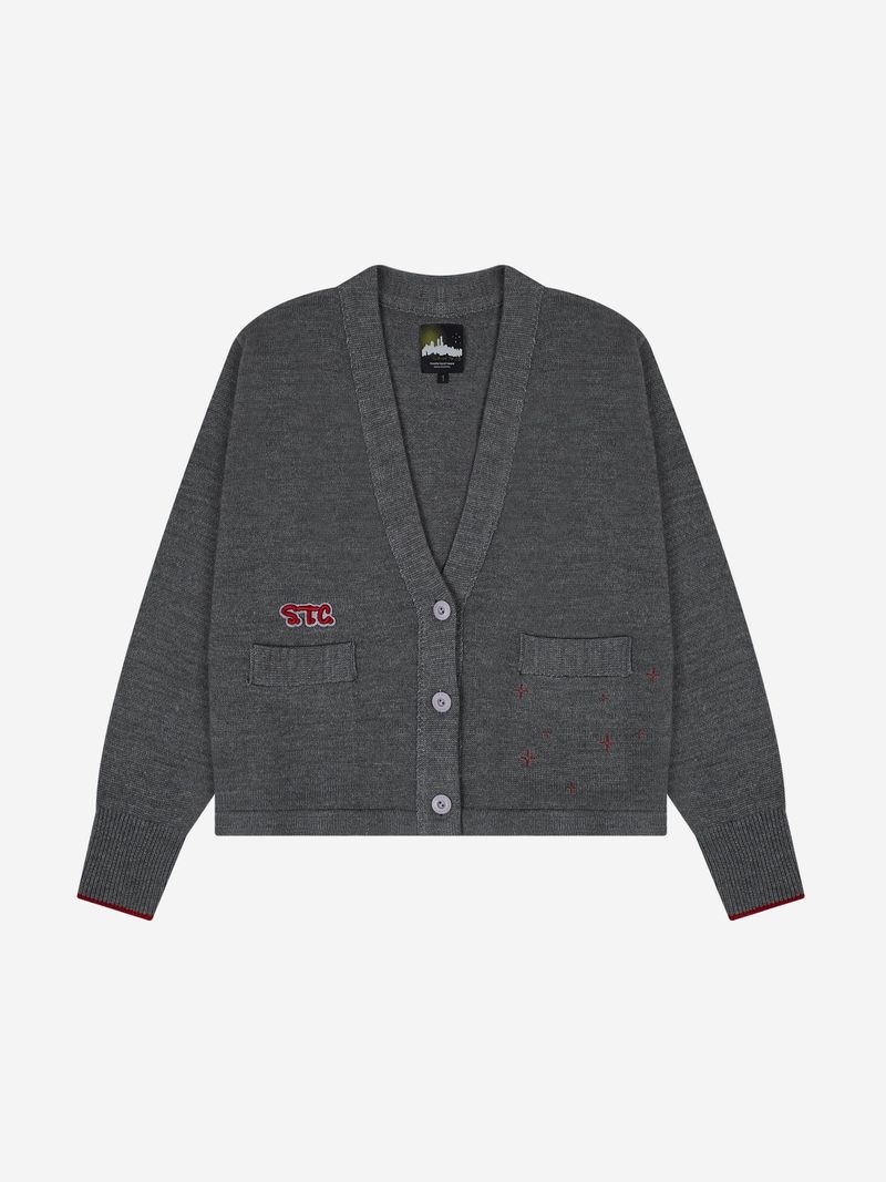 safarispot(サファリスポット)の「 S.T.C. LIGHTING CARDIGAN (GRAY)(Tops)」