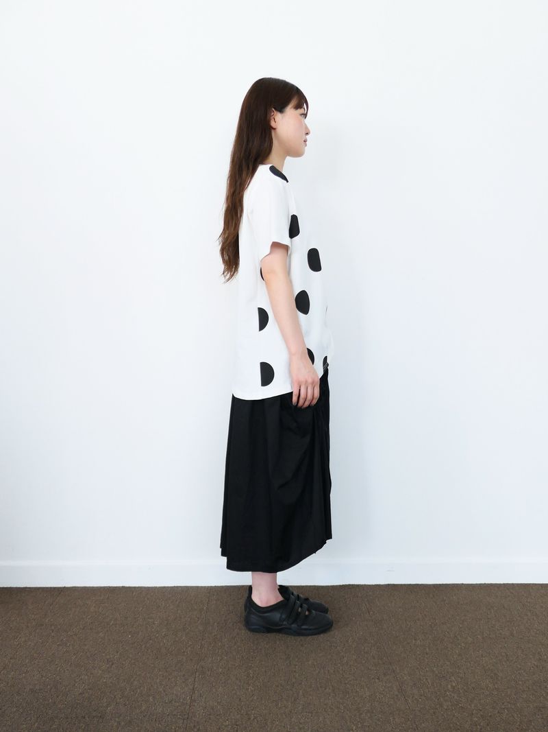 ephy wrinkle banding skirt