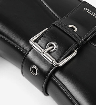 Avira Buckle Chain Shoulder Bag