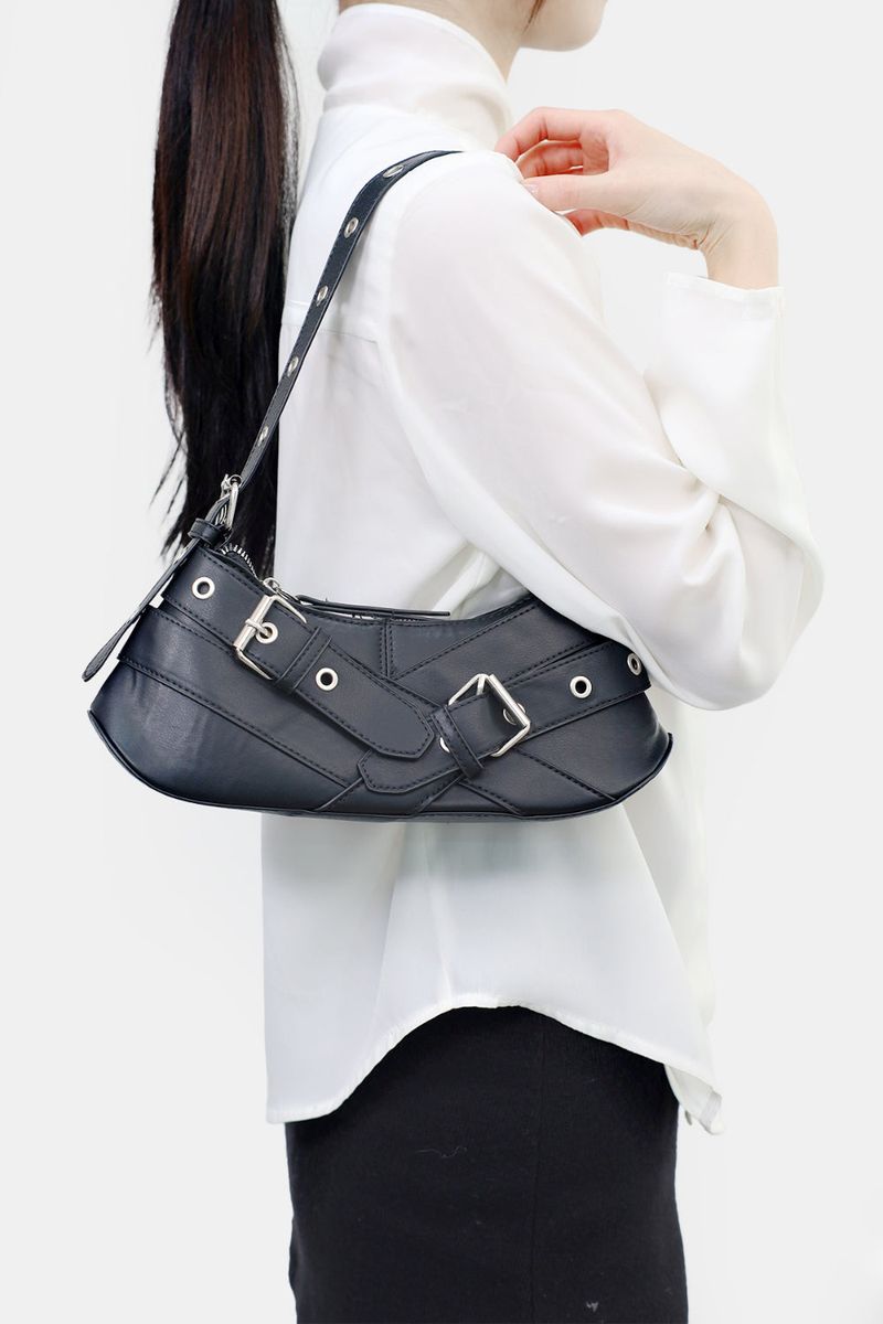 NONCODE（ノンコード）の「Atiu Belted Eyelet Mini Shoulder Bag（Bags）」