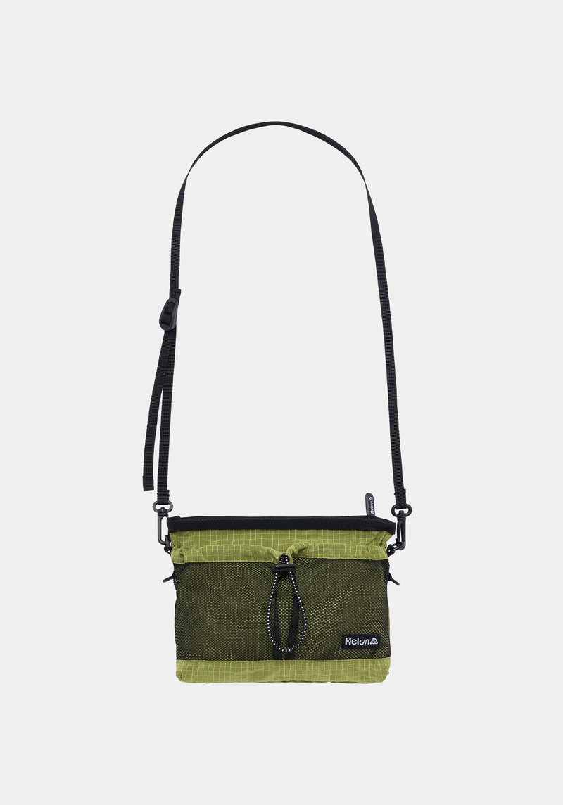 Mesh Pocket Sacoche Nylon Lime