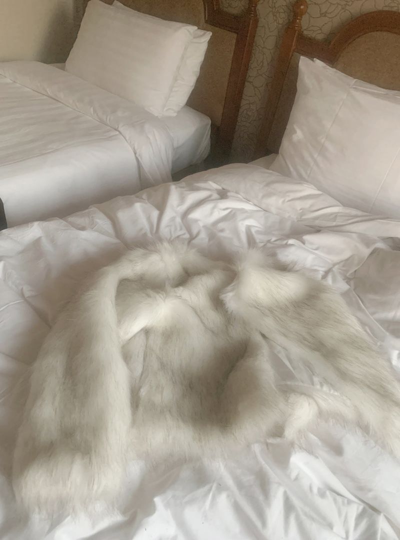 Rokina Eco Fur Jacket (White)