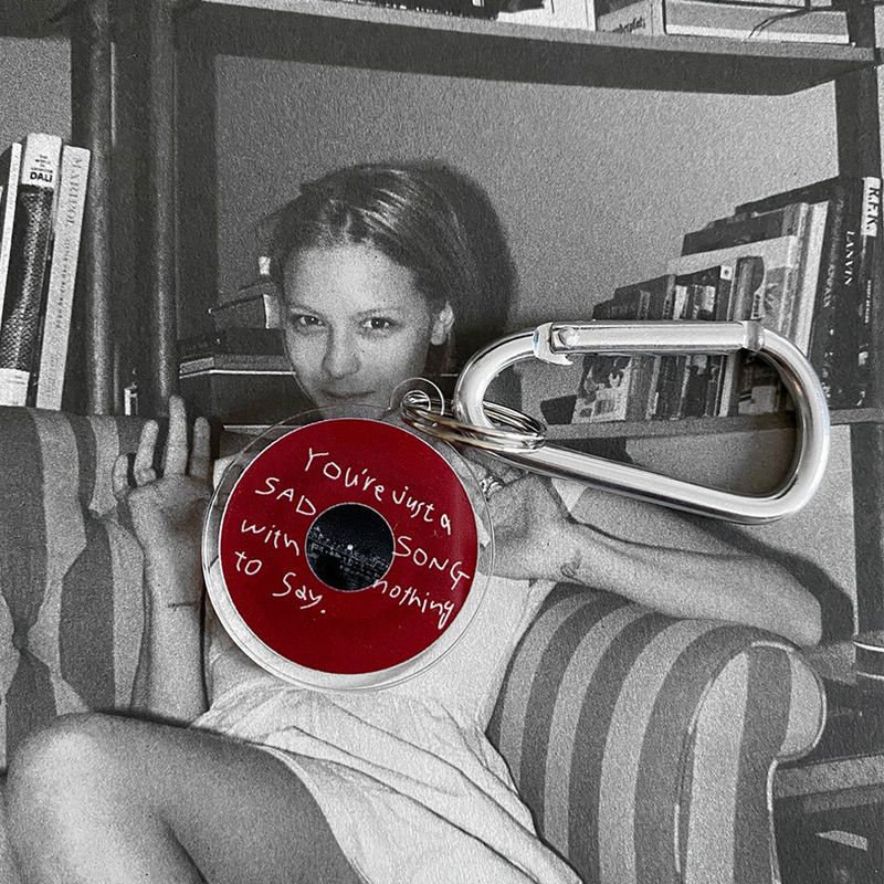 Sound is Colour! Keyring (Red)