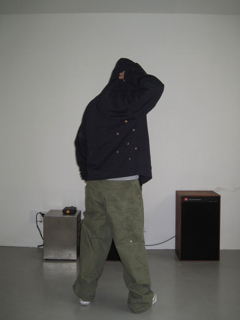 Vintage Damaged Double Knee Work Pants (3c)