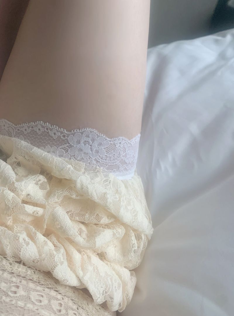 Demeter Layered Lace Pants (2color)