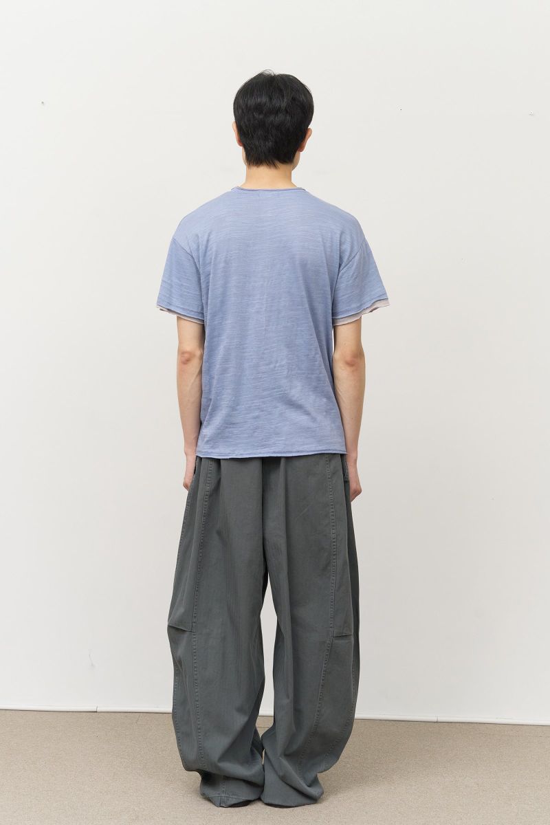 Amy Herringbone Barrel Pants