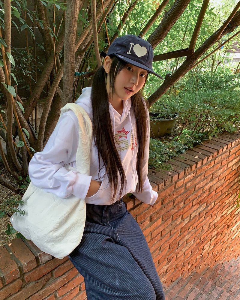 Mima I Love Embroidery Camp Cap Hat