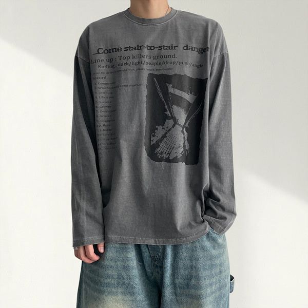 voarc（ボアク）の「Injeo Pigment Long Sleeve T-Shirt (3 colors)（Tops）」
