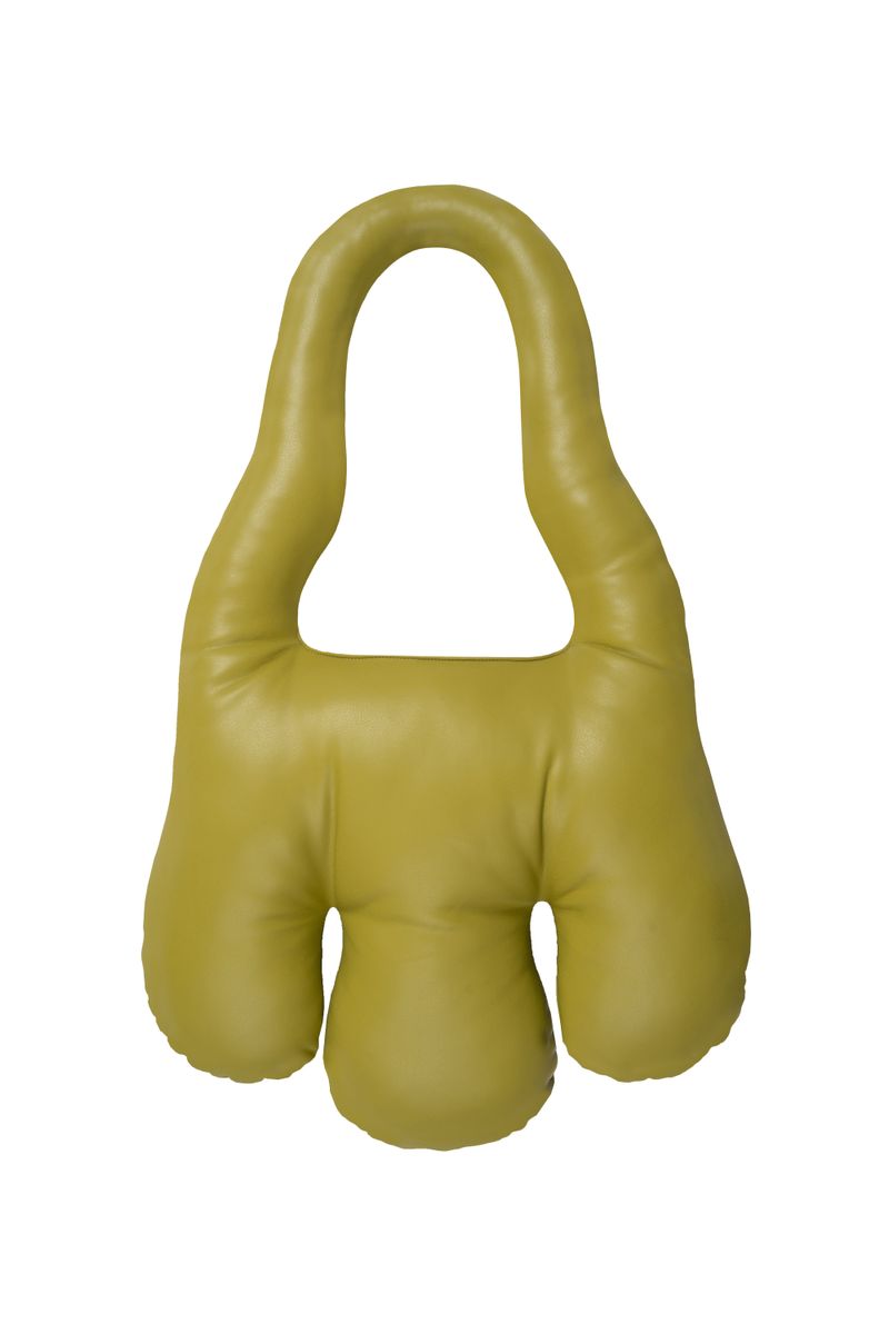 KKEKK（ケック）の「ハンドショルダーバッグ (M) - khaki（バッグ）」