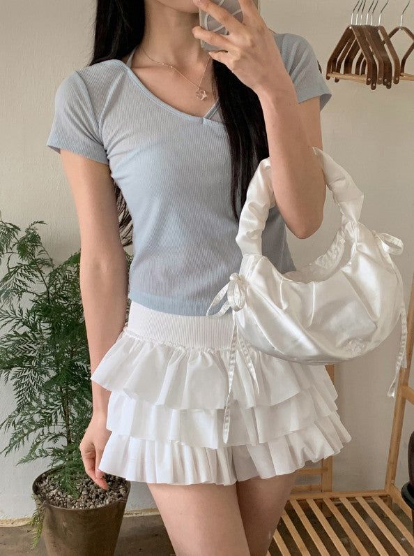 PK Cancan Mini Skirt Pants (3color)