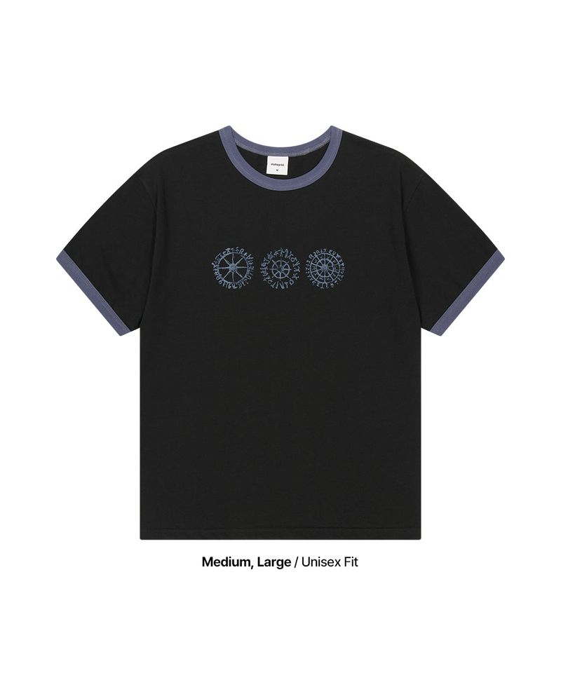 SUN LOGOS RINGER TEE