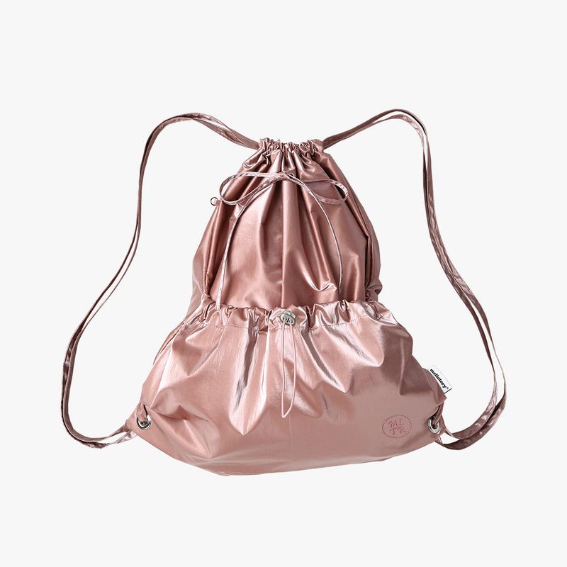 mellotory（メロートリー）の「メタリックストリングバッグ (DEEP PINK)（バッグ）」
