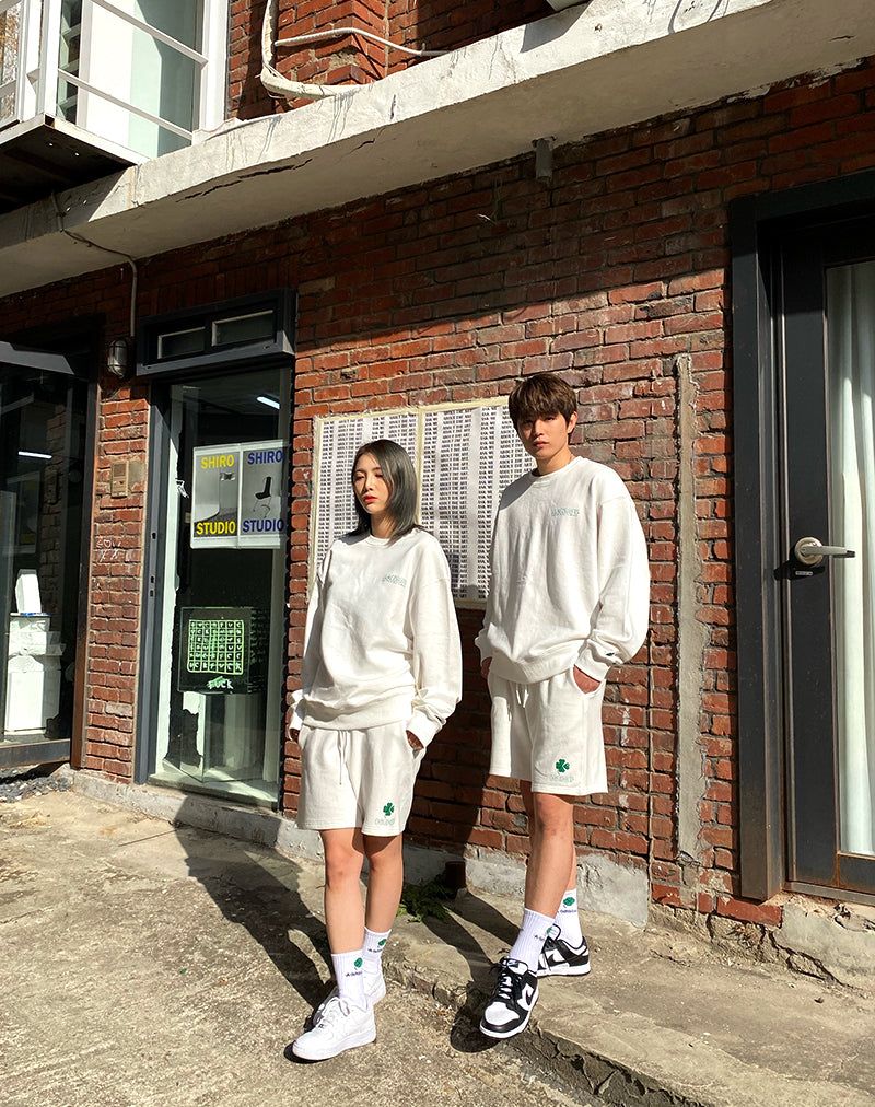 FLOVER MTM SWEAT SHIRTS (IVORY)