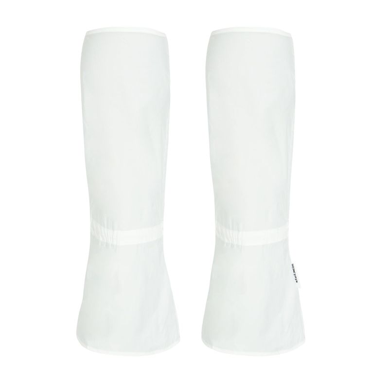 Boxer Sneakers Leg Warmers White