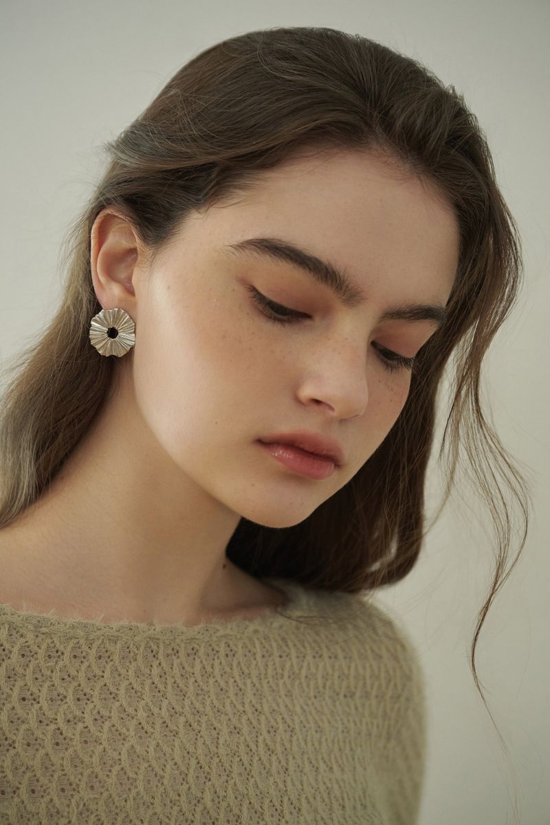 FLEUR earring_silver