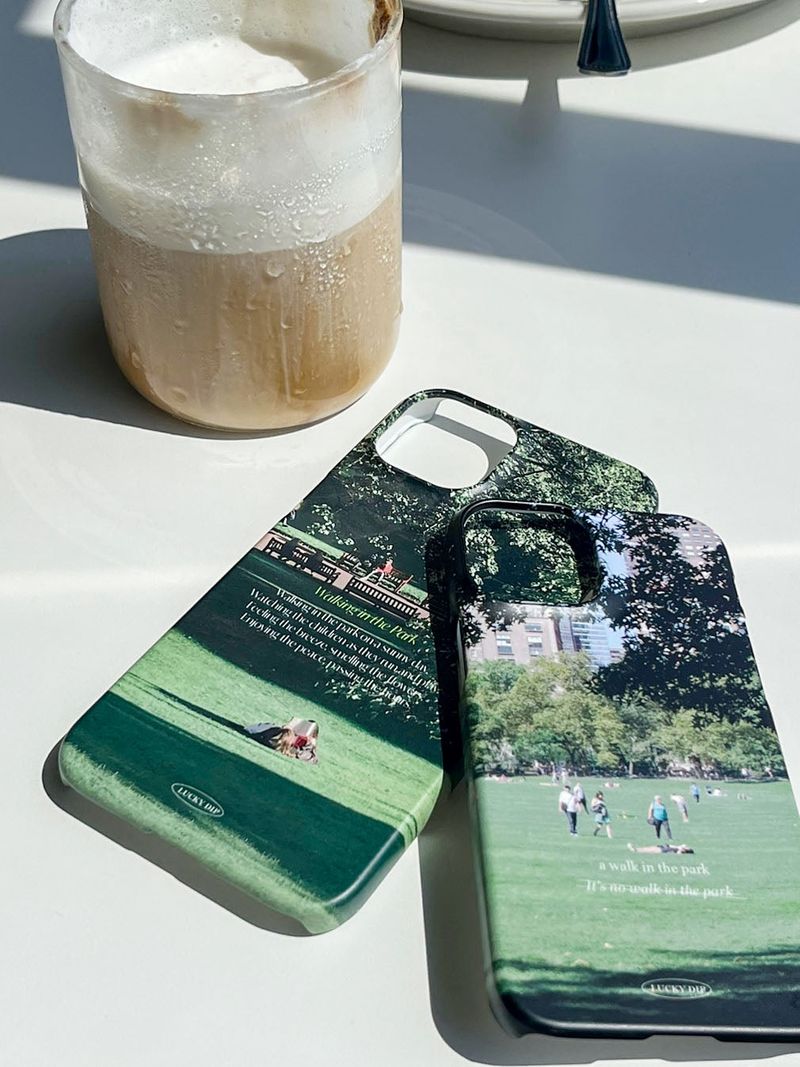 [MADE] a walk in the park iphone hard case 01