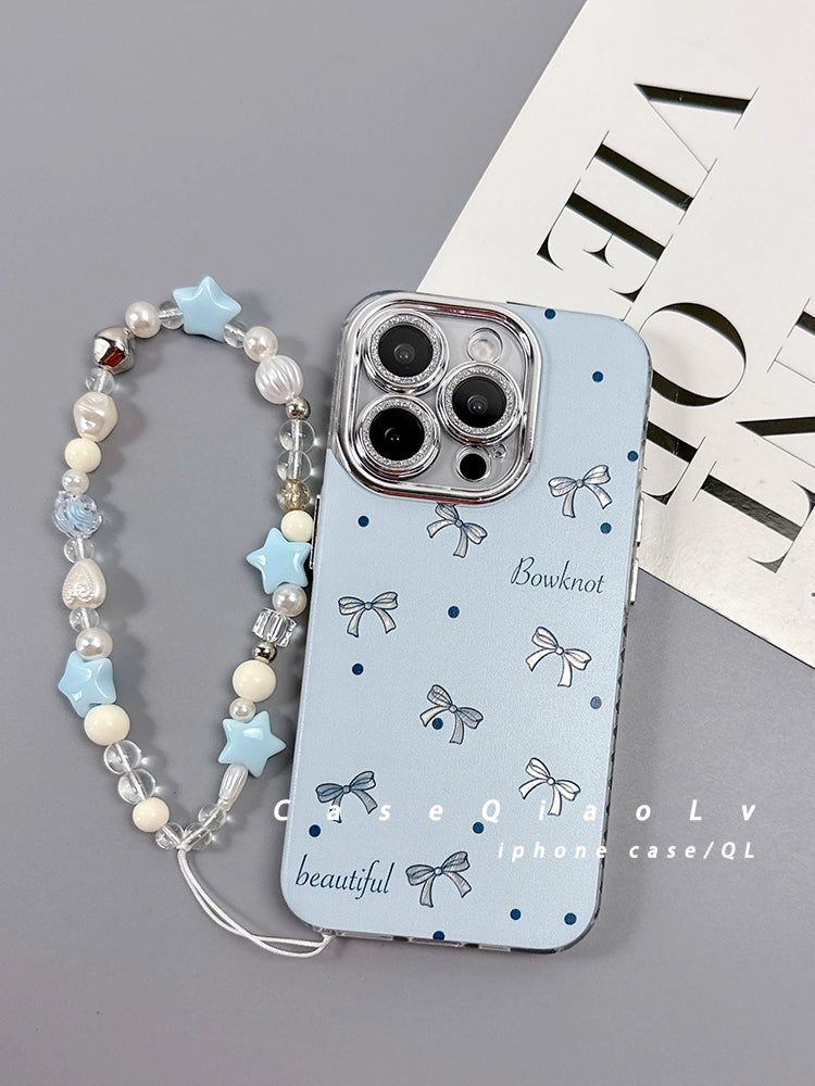 CLAIT AOUF(クレイト アウフ)の「シンプルガールズハートボウスマホケース for iPhone 15(スマホグッズ/小物)」