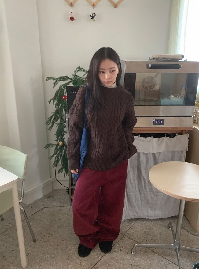 Kidella Round Cable Knit