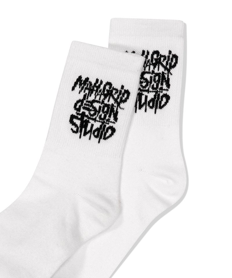 SLASH LOGO CREW SOCKS