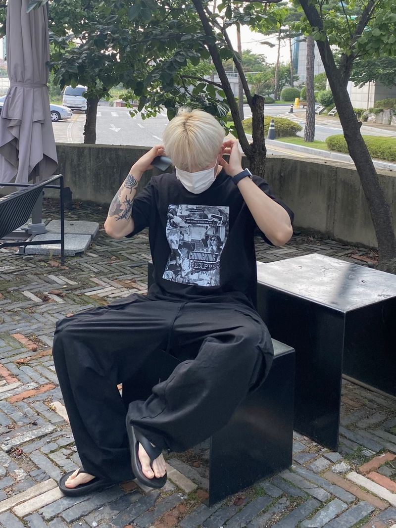 Poster Half Dyed Short Sleeve Tee 2C