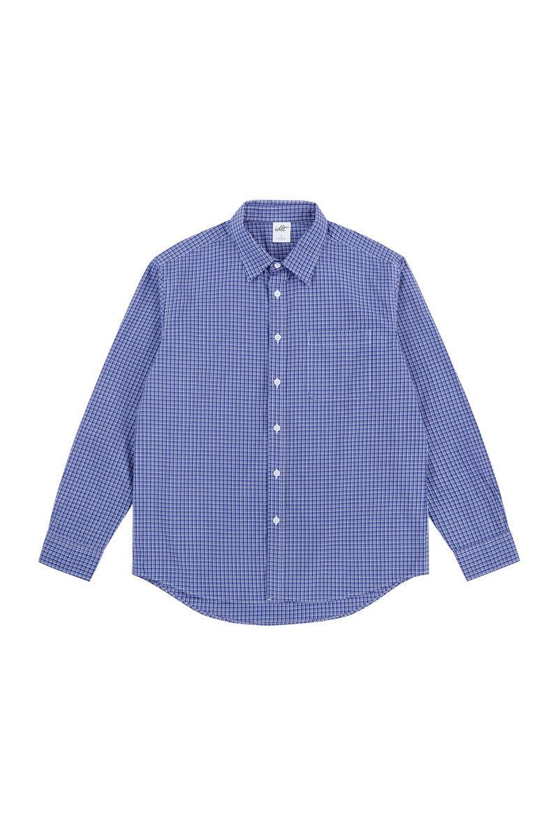 IDLT Basicsの「Washed Blue Check Shirt（Tops）」