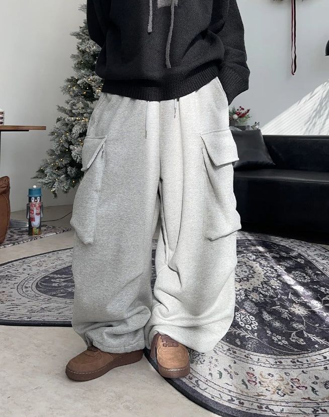 Dihen Big Cargo Wide Pants
