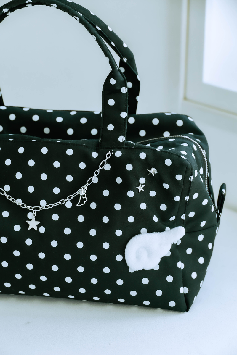 angel dot bag (black)