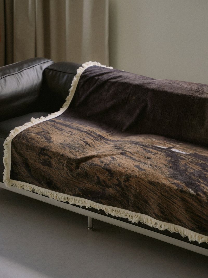 cliff seaside blanket