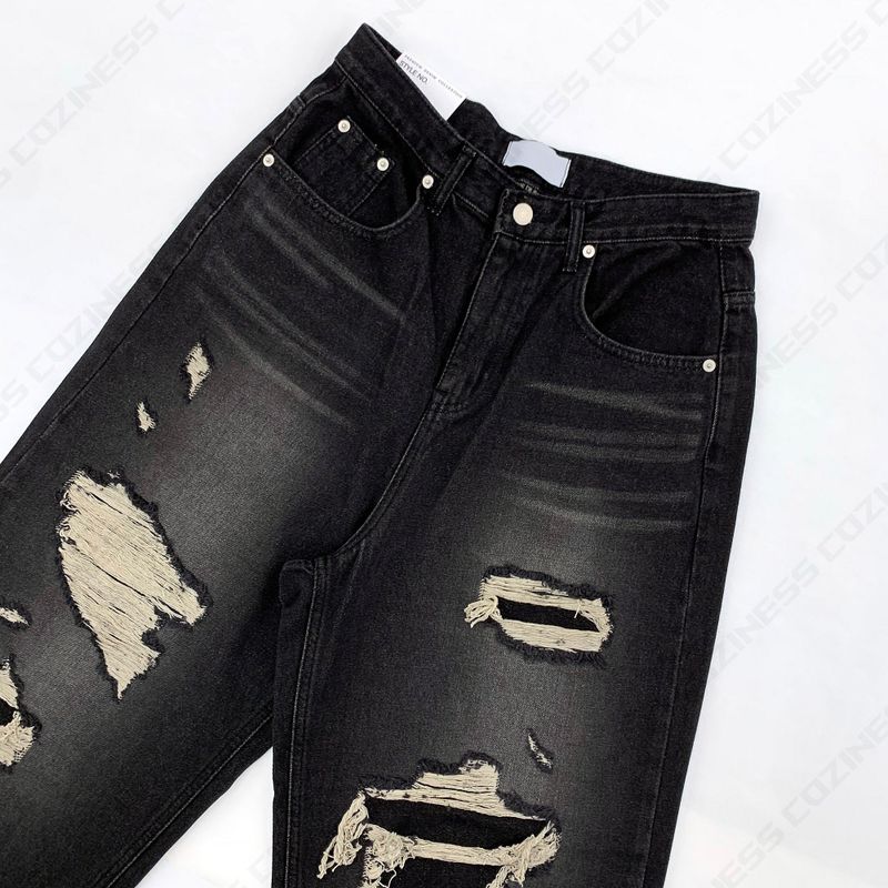 TR2438 Black Latex Denim (XS ~ L)