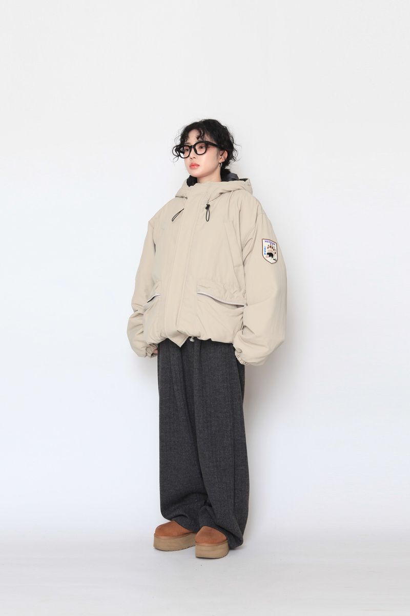Mountain Patch Hooded Padding