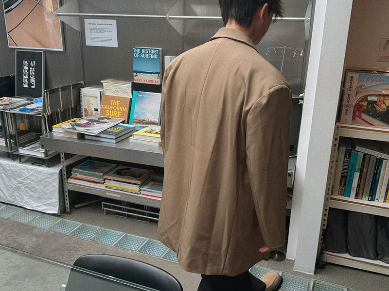 ASCLO Power Shoulder Blazer (3color)