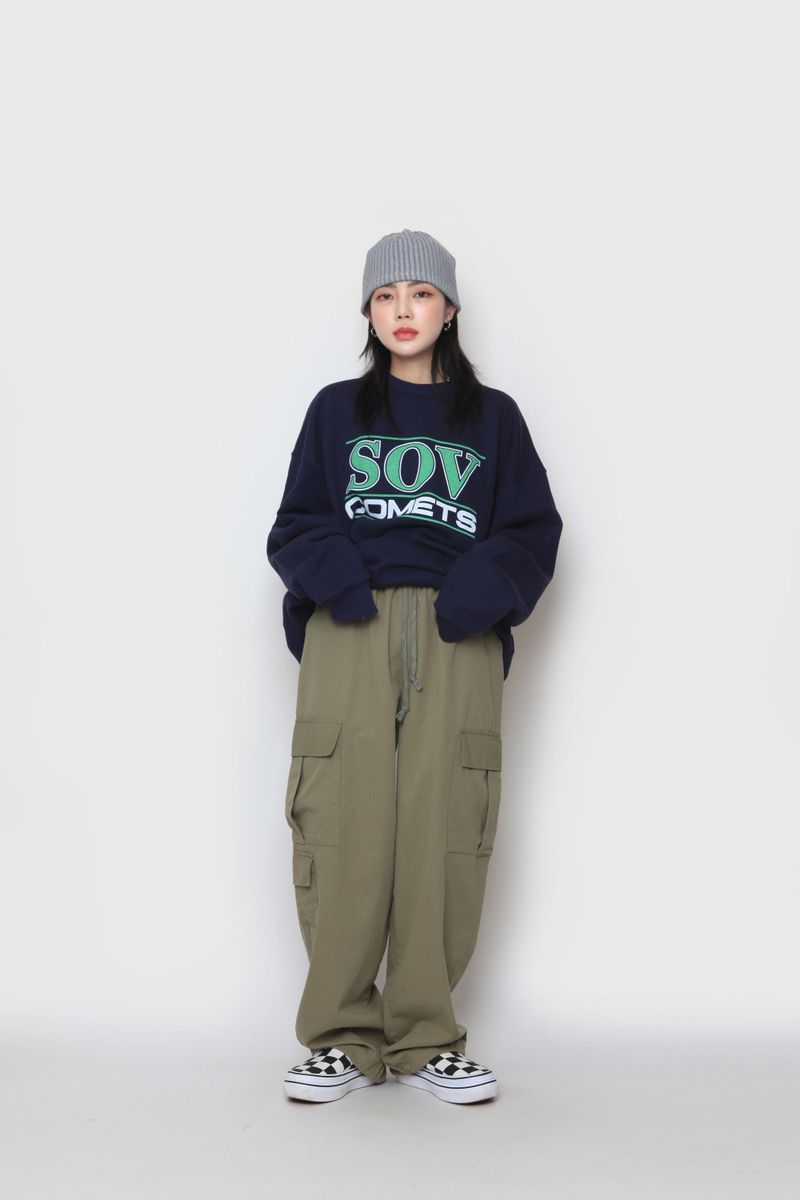 Bio-Washing Cargo Pants