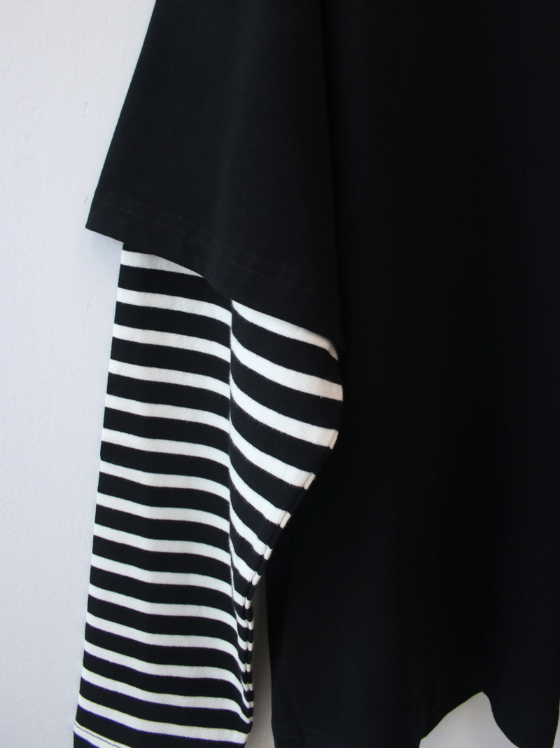 boxy fit layered T