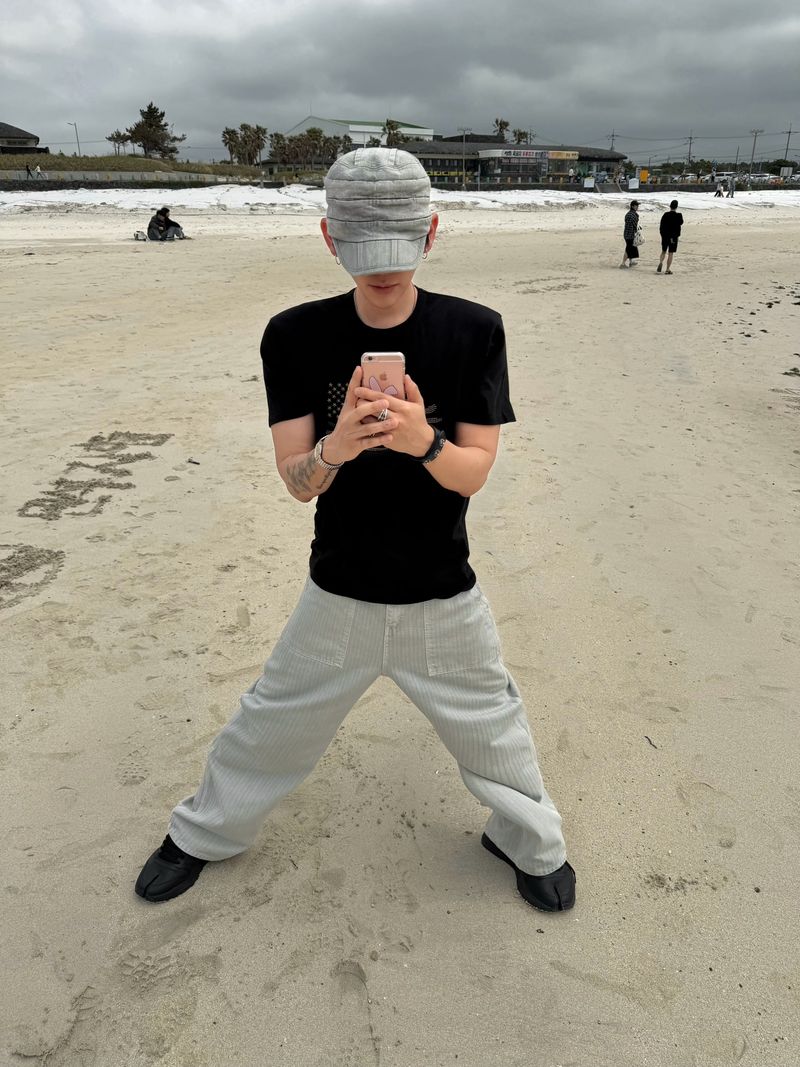 Basque-dyed Fatigue Wide Pants 3C