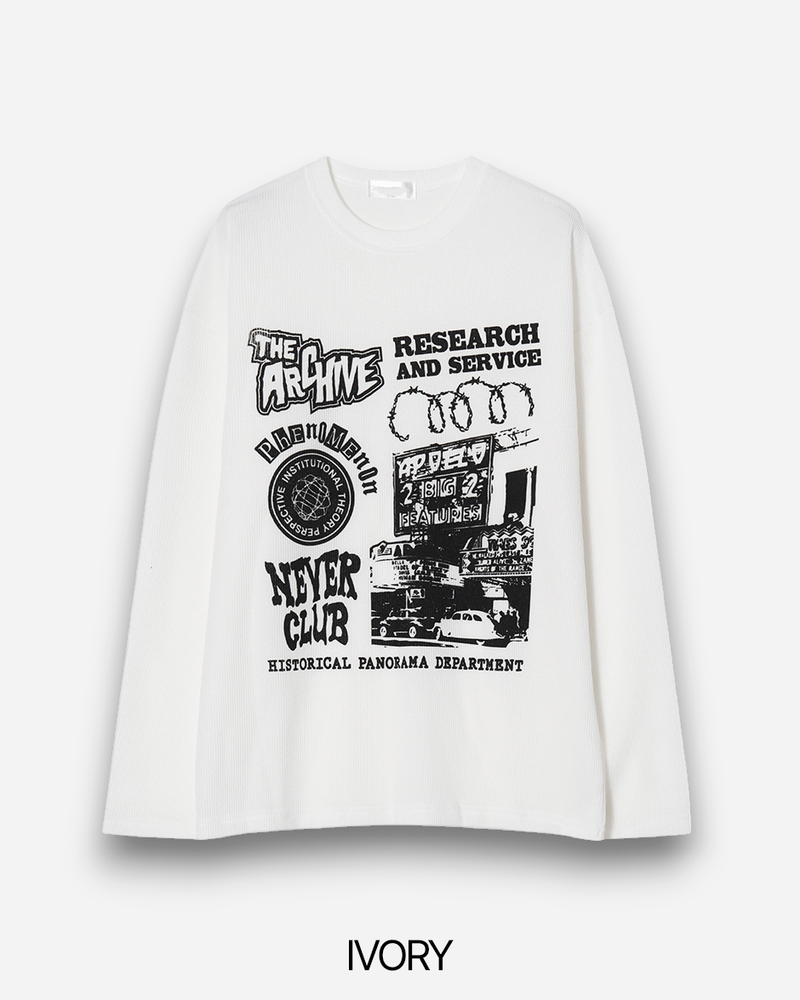 Archive Printed Knit T-Shirt
