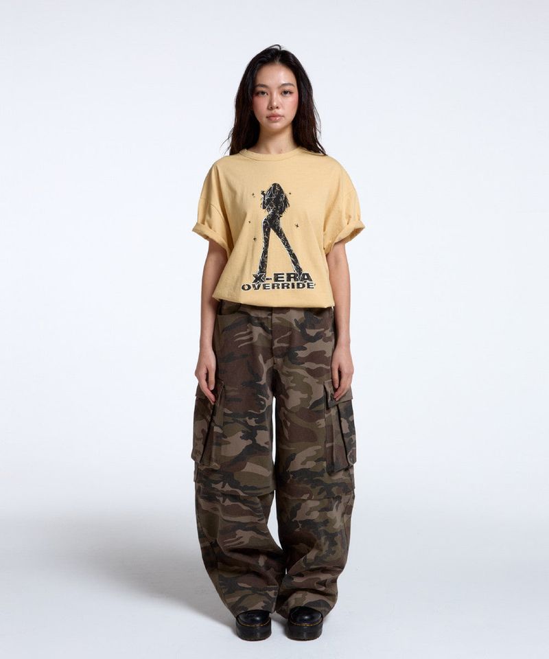 X-ERA OVERRIDE TEE / MUSTARD