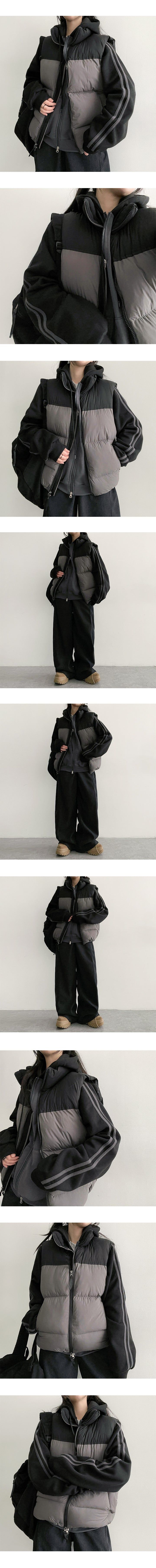 Ditch Colored Padded Vest