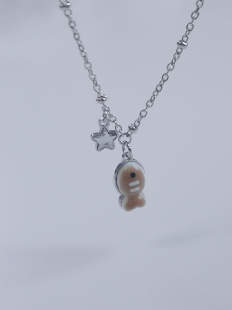 roast bungeoppang necklace