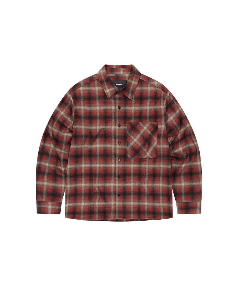 FLANNEL CHECK SHIRT_RED