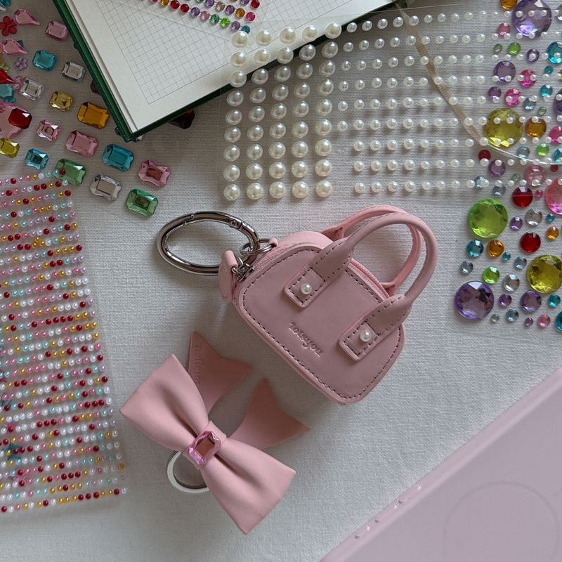 Ribonbon Keyring L/PINK