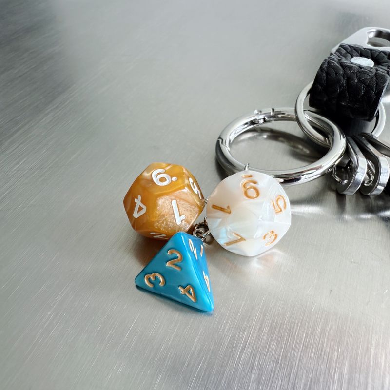 Diceplay Keychain