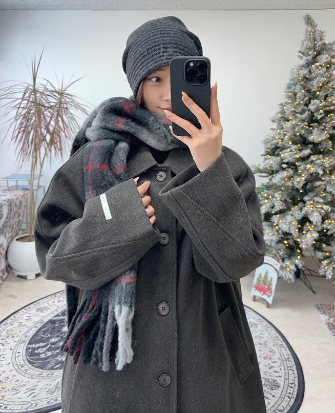 Malone Wool Check Muffler
