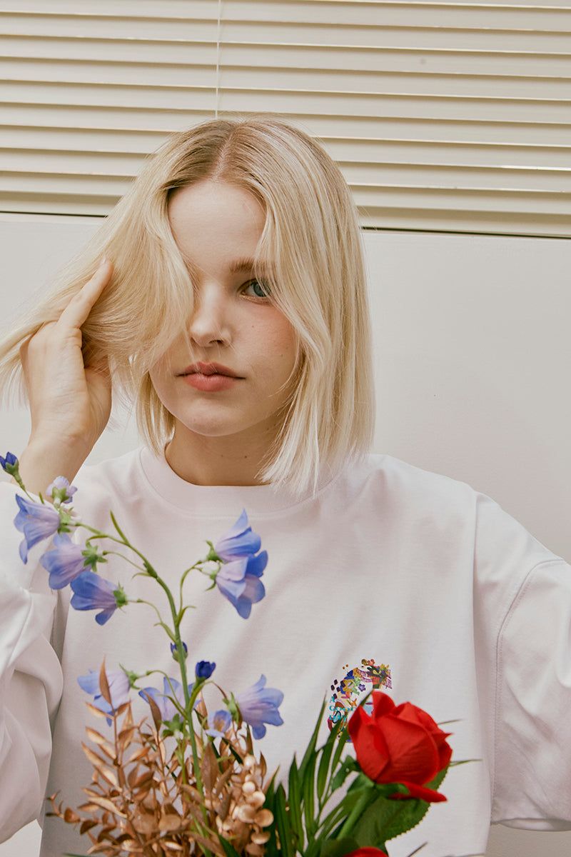 G LONG SLEEVE (white)
