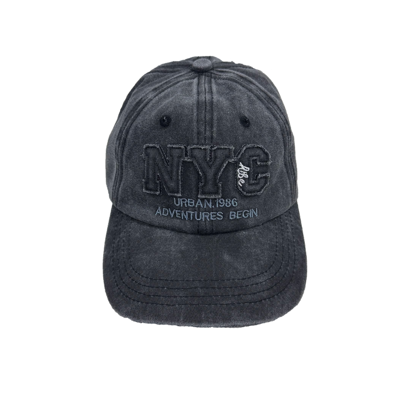 NYC faded ball cap